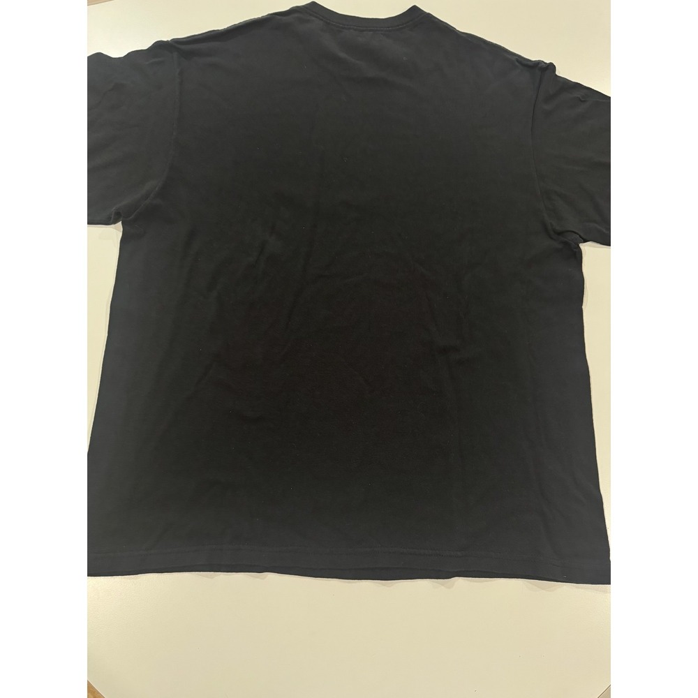 Jesus T Men's XL Be A Light Unto The World Matthew 5:16 Statue of Liberty Black - Picture 8 of 10